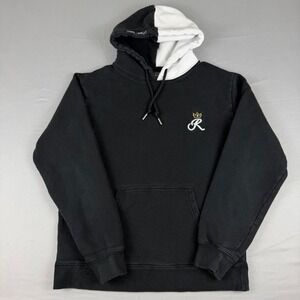 RANBOO The Beloved Official Split Hoodie Black & White Crown‎ Mens Size Large